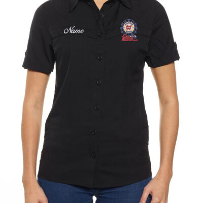 Ladies Fishing Shirt - Farris Wheel Logo Thumbnail