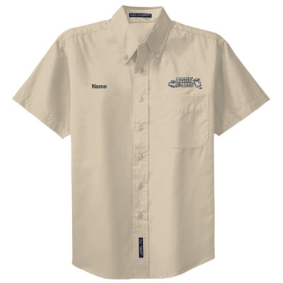Men's Short Sleeve Easy Care Shirt - Bustin In The Barn Thumbnail
