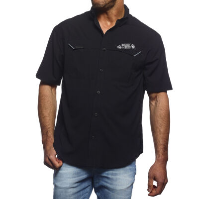 Men's Fishing Shirt - Bustin In The Barn Thumbnail